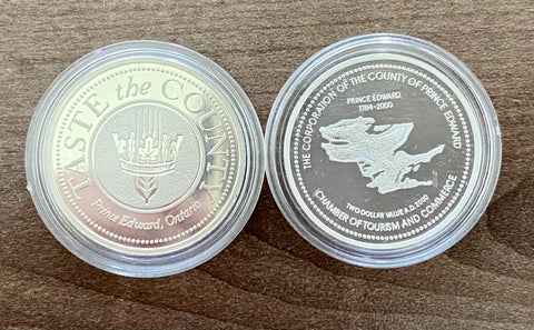 Two Fine Silver Coins